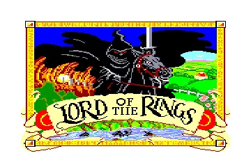 Lord Of The Rings (G) (128K) (1988) (Version Basic 1.1) (PD) screen shot title